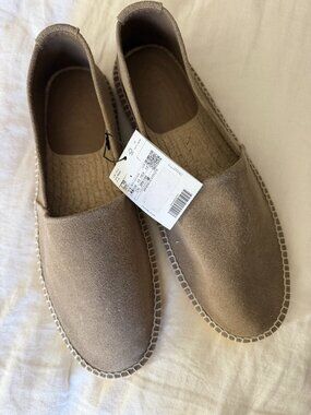 NWT Mango Men's Espadrilles, sz 12